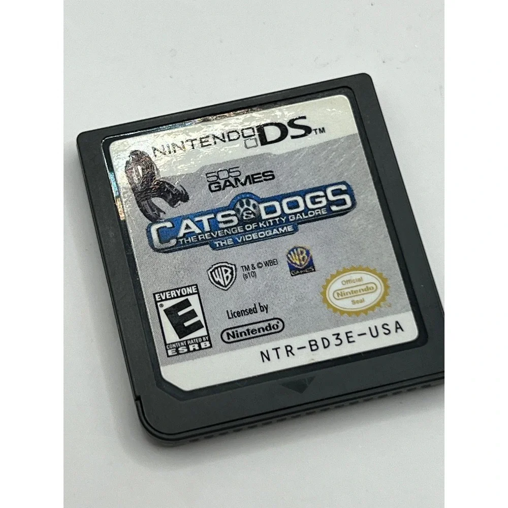 Nintendo Cats & Dogs: The Revenge of Kitty Galore DS Game Cartridge